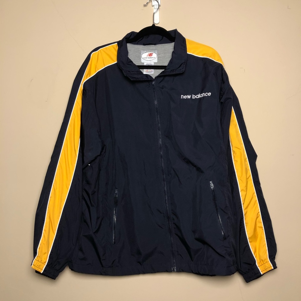 New Balance Vintage Navy Athletic Jacket